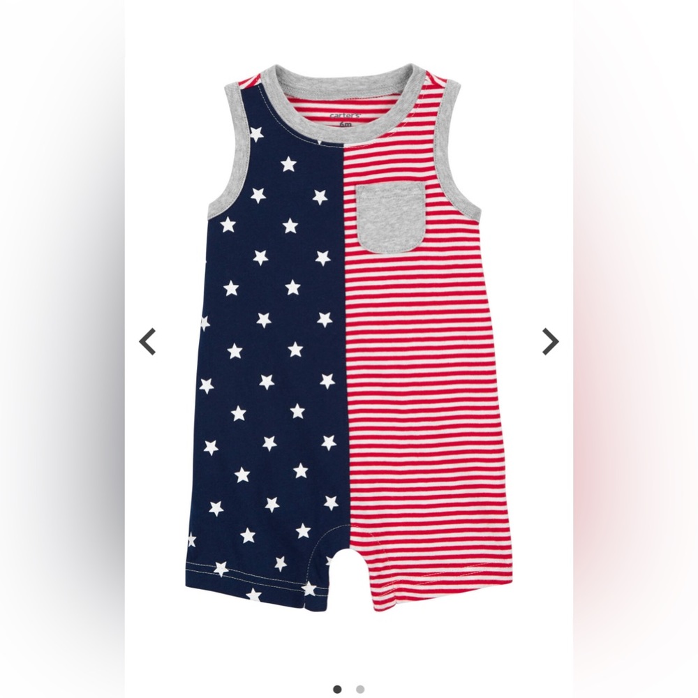 ⭐️ 3 for $10 ⭐️ Newborn carters Americana romper